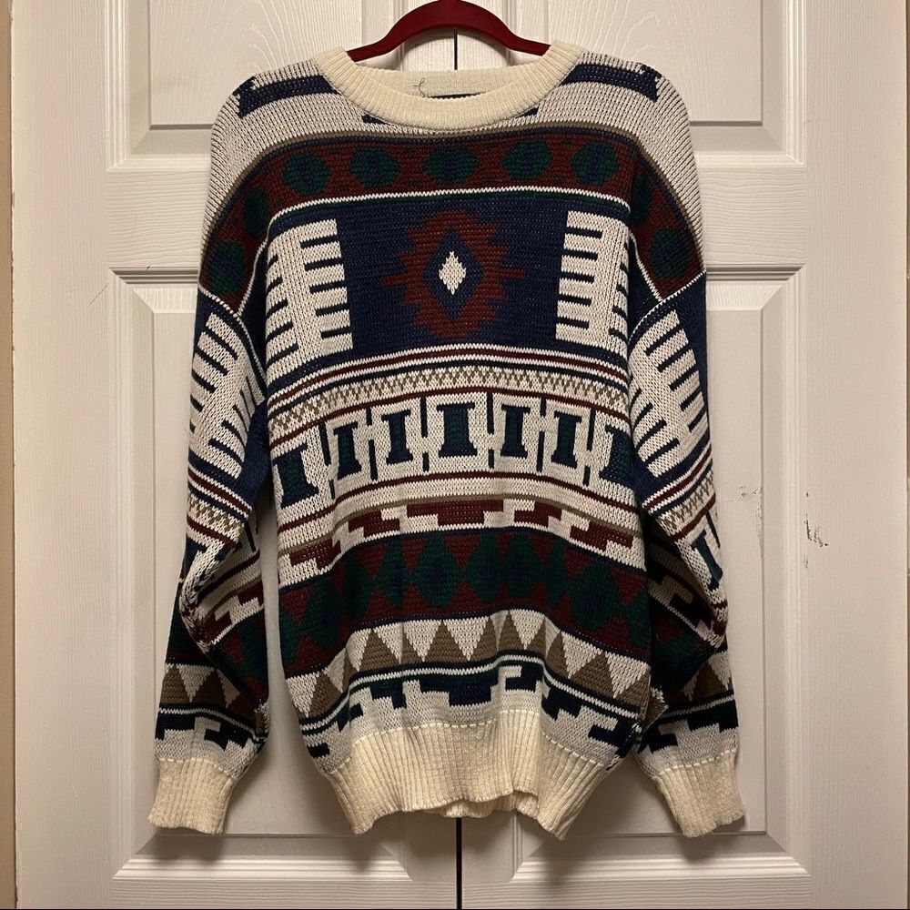 Vintage Stoneriver Southwest Sweater 